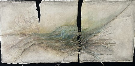 Verbinding geschilderd door Hannie Hopster