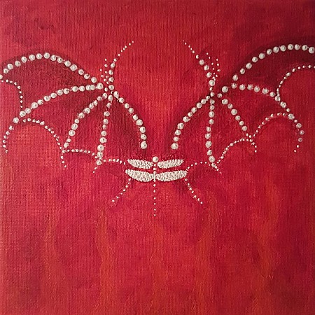 DragonFly geschilderd door De Kunst van Verwerking