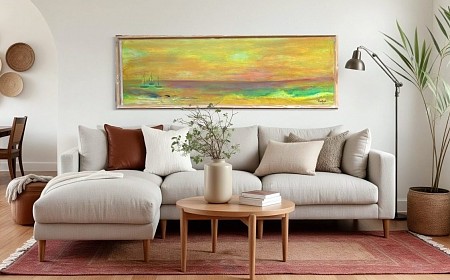 Panorama geschilderd door RietjeArt